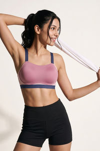 Zelocity High Impact Quick Dry Sports Bra - Polignac — thumbnail 2