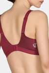 Zelocity High Impact Quick Dry Sports Bra - Rhododendron — thumbnail 7