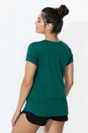 Zelocity Easy Movement T-Shirt- Green — thumbnail 3