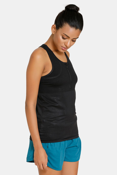 Zelocity Quick Dry Tank Top - Anthracite — image 2