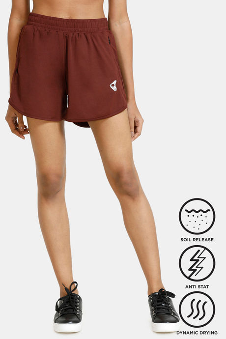 Zelocity Neu Dri Shorts - Brown — image 5
