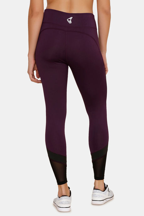 Zelocity Nouveau Shine Legging - Purple — image 3