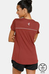 Zelocity Easy Movement Nouveau Shine T-Shirt - Brown — thumbnail 1