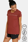 Zelocity Easy Movement Nouveau Shine T-Shirt - Brown — thumbnail 6