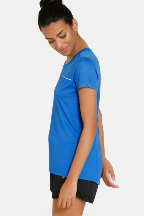 Zelocity Easy Movement Nouveau Shine T-Shirt - Blue — image 2