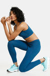 Zelocity High Stretch Legging - Blue — thumbnail 4