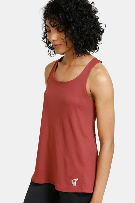 Zelocity Easy Movement Neu Dri Tank Top - Brown — image 2