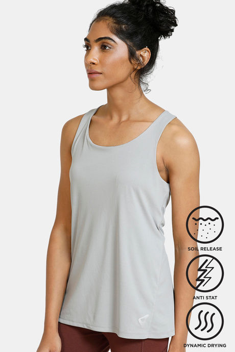 Zelocity Easy Movement Neu Dri Tank Top - Grey — image 5