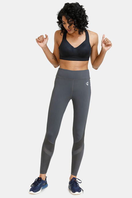 Zelocity  High Compression Nouveau Soft Legging - Grey — image 4