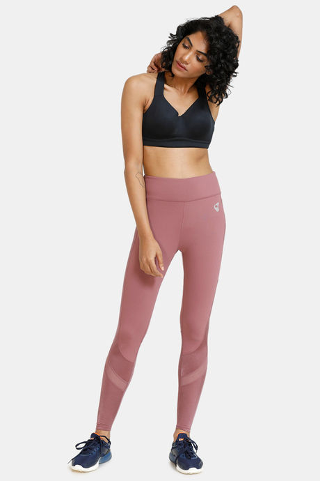 Zelocity High Compression Nouveau Soft Legging - Brown — image 4