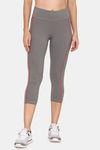 Zelocity Mid Rise Capri - Smoke Pearl — thumbnail 2