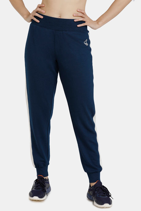 Zelocity Easy Movement High Rise Joggers - Blue — image 2