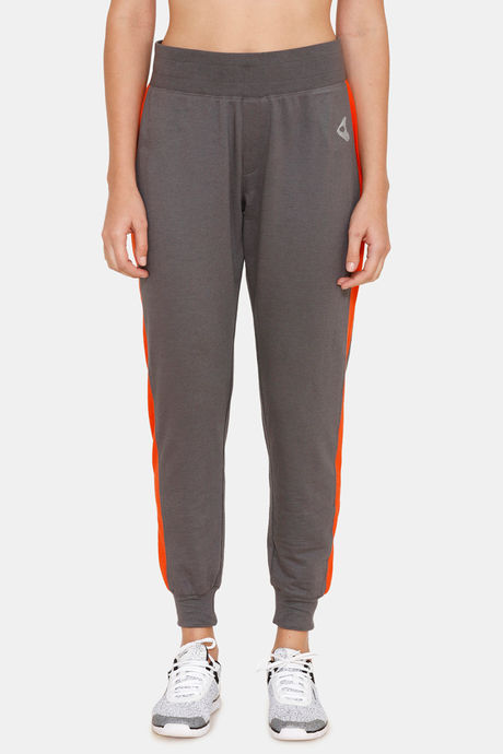 Zelocity Easy Movement High Rise Joggers - Grey — image 2