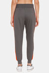 Zelocity Easy Movement High Rise Joggers - Grey — thumbnail 3