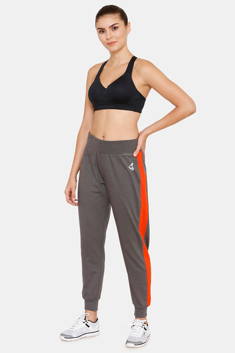 Zelocity Easy Movement High Rise Joggers - Grey — image 4