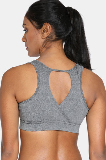 padded sports bra without removable pads