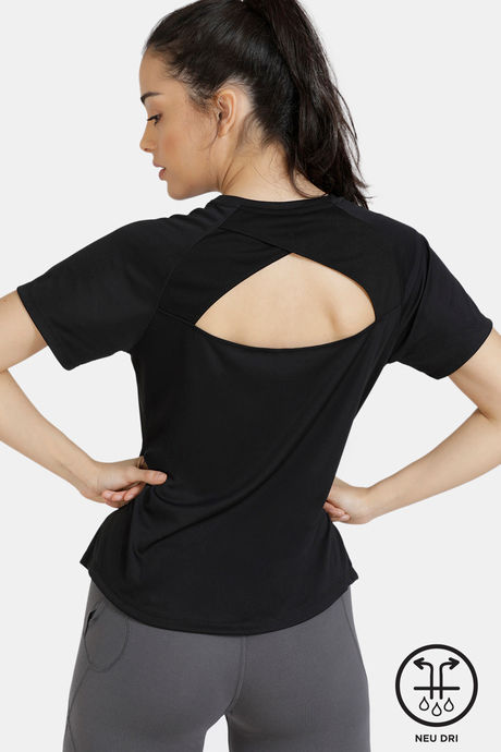 Zelocity Easy Movement Regular Fit T-Shirt - Anthracite thumbnail