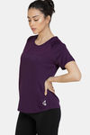 Zelocity Easy Movement Neu Dri T-Shirt - Purple Pennant — thumbnail 2