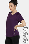 Zelocity Easy Movement Neu Dri T-Shirt - Purple Pennant — thumbnail 6