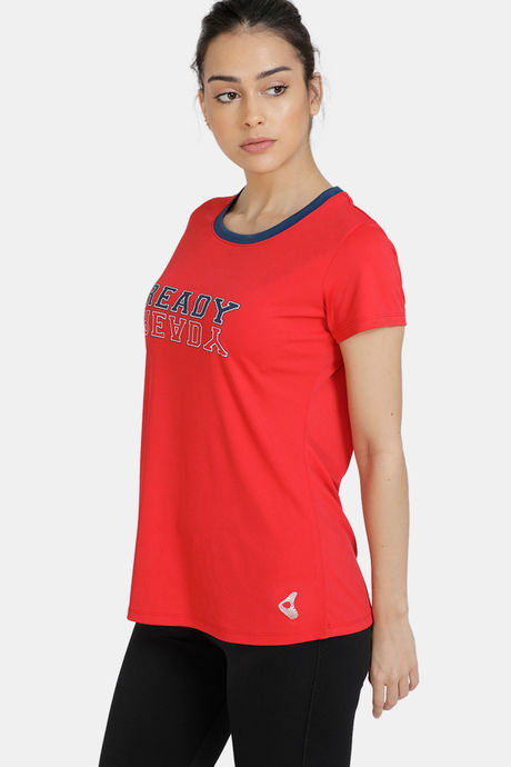 Zelocity Easy Movement Neu Dri T-Shirt - Red — image 2