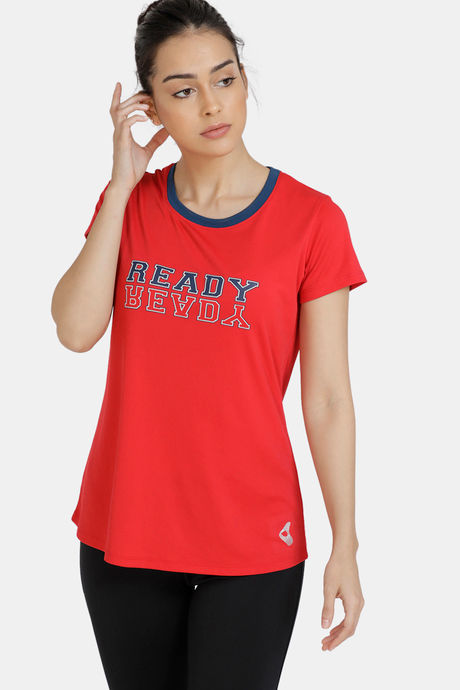 Zelocity Easy Movement Neu Dri T-Shirt - Red — image 4