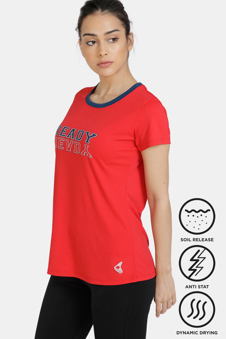 Zelocity Easy Movement Neu Dri T-Shirt - Red — image 6