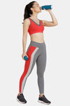 Zelocity Padded Sports Bra With Removable Padding - Ribbon Red — thumbnail 5
