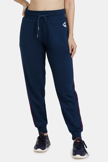 Zelocity Easy Movement High Rise Joggers - Blue — image 2