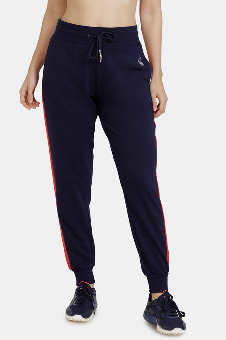 Zelocity Easy Movement High Rise Joggers - Blue — image 2
