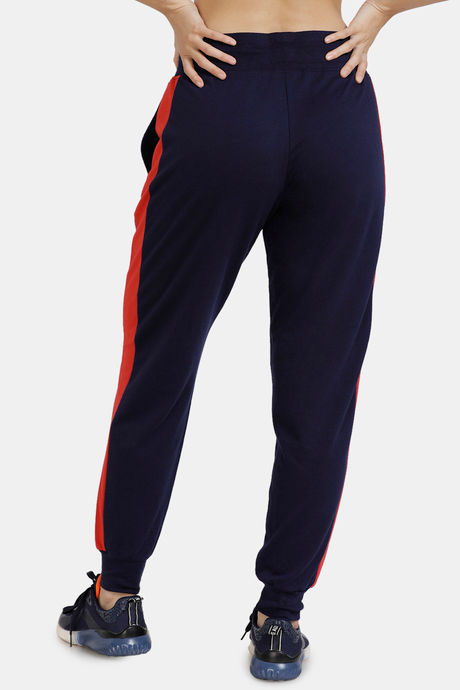 Zelocity Easy Movement High Rise Joggers - Blue — image 3