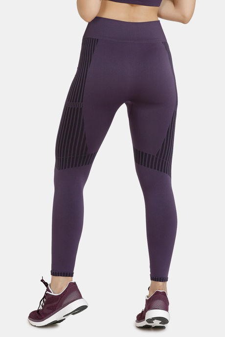 Zelocity Techfluence Legging - Purple — image 3