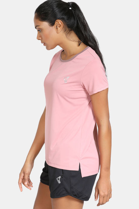 Zelocity Easy Movement Nouveau Soft T-Shirt - Nostalgia Rose — image 2