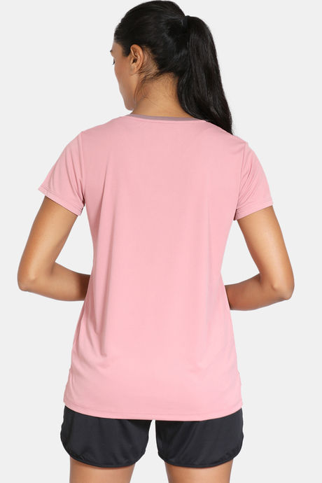 Zelocity Easy Movement Nouveau Soft T-Shirt - Nostalgia Rose — image 3