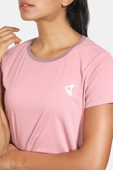 Zelocity Easy Movement Nouveau Soft T-Shirt - Nostalgia Rose — image 4