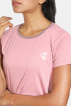Zelocity Easy Movement Nouveau Soft T-Shirt - Nostalgia Rose — thumbnail 4