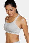 Zelocity Sports Bra With Removable Padding - High Rise — thumbnail 3