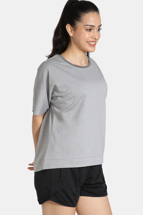 Zelocity Easy Movement Nouveau Soft T-Shirt - Grey — image 2