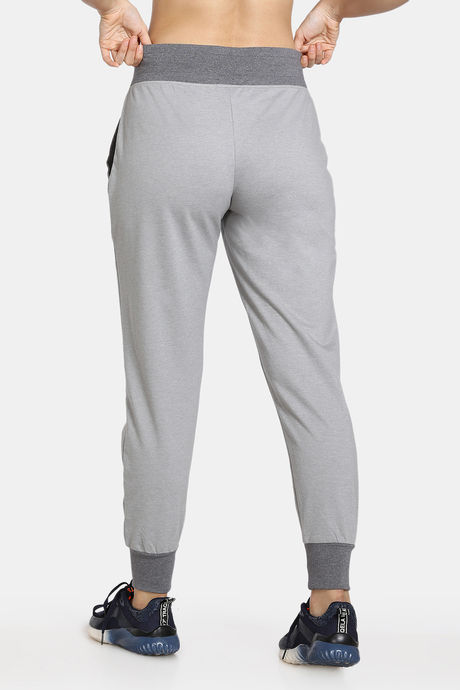 Zelocity Easy Movement High Rise Joggers - Grey — image 3