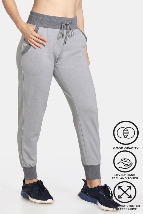 Zelocity Easy Movement High Rise Joggers - Grey — image 6