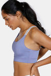 Zelocity Padded  Sports Bra With Removable Padding - Blue Heron — thumbnail 3