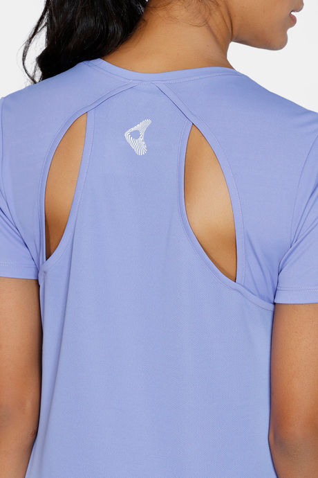 Zelocity Easy Movement Neu Dri T-Shirt - Blue Heron — image 5