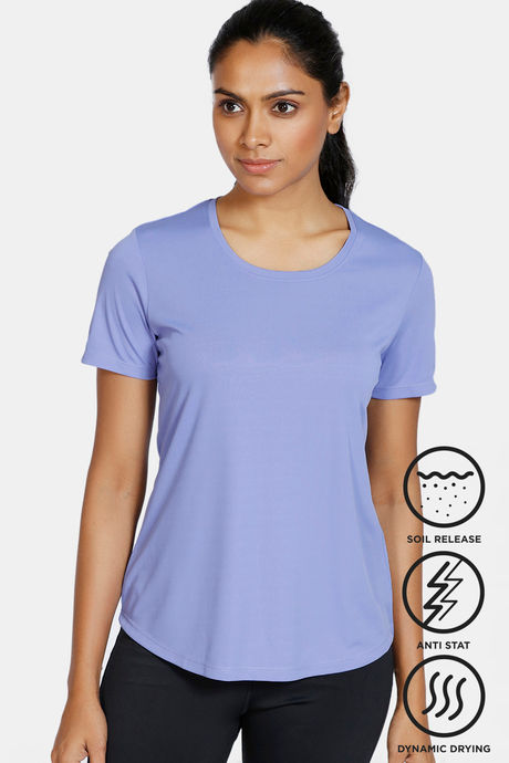 Zelocity Easy Movement Neu Dri T-Shirt - Blue Heron — image 6