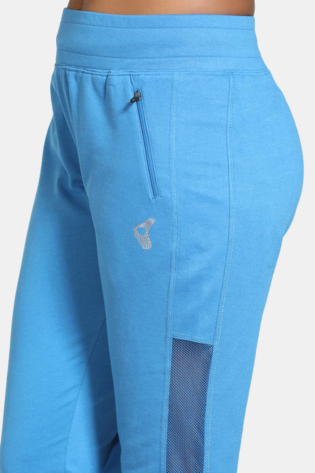 Zelocity Easy Movement High Rise Joggers - French Blue — image 4