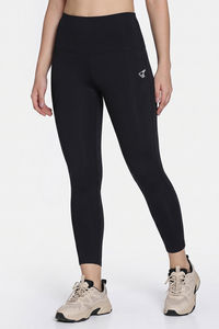 Zelocity Quick Dry Gym Leggings - Black — thumbnail 2