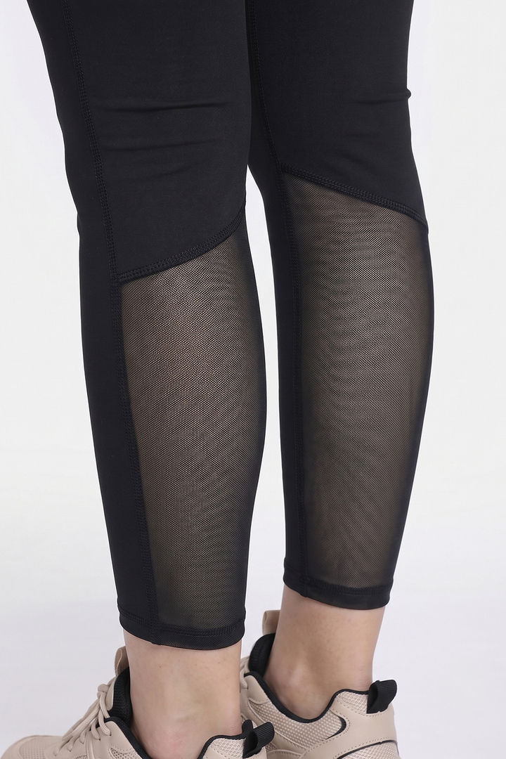 Zelocity Quick Dry Gym Leggings - Black — image 6