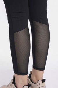 Zelocity Quick Dry Gym Leggings - Black — thumbnail 6