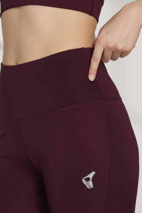 Zelocity Quick Dry Gym Leggings - Fig — image 6