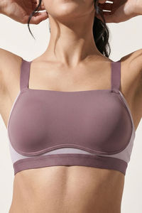 Zelocity High Impact Quick Dry Padded Sports Bra - Flint — thumbnail 5