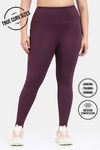 Zelocity True Curv Quick Dry Gym Leggings - Fig — thumbnail 1