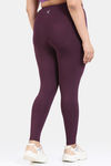Zelocity True Curv Quick Dry Gym Leggings - Fig — thumbnail 3